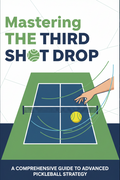 Pickleball third shot drop PDF guide cover